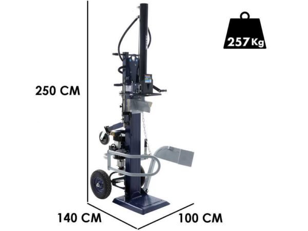BullMach BM-LS-E 18 V - Fendeuse à bois électrique - Verticale - 230V