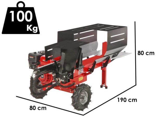 GeoTech LS12-50 HG - Fendeuse à bois thermique - Horizontale