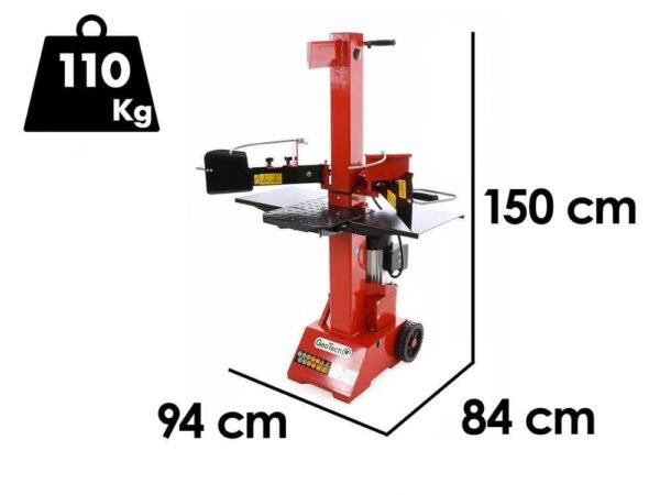 GeoTech SPVE 8-55 - Fendeuse à bois électrique - Verticale